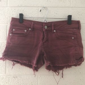 AE low waisted shorts